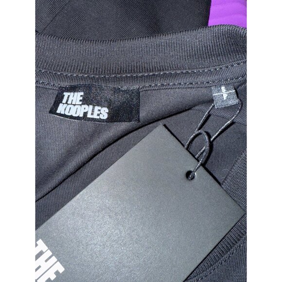 The Kooples Men's Shirt Skull Logo Black Short Sleeve Tee T-Shirt Small NWT - Picture 7 of 10